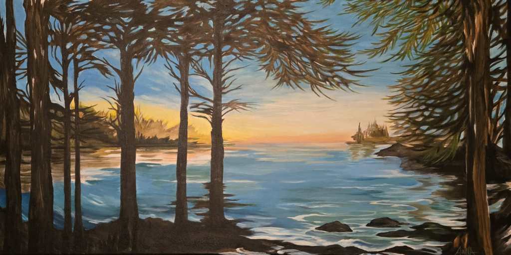 landscape painting victoria, bc