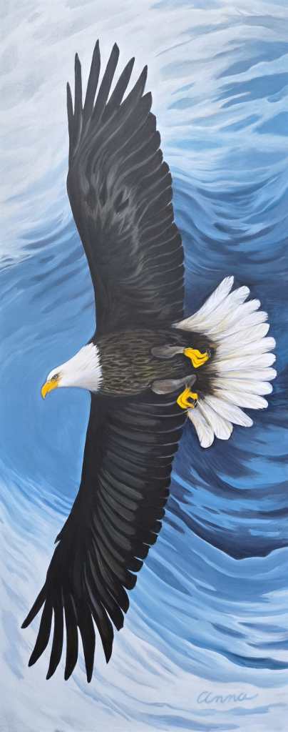 eagle painting Victoria BC